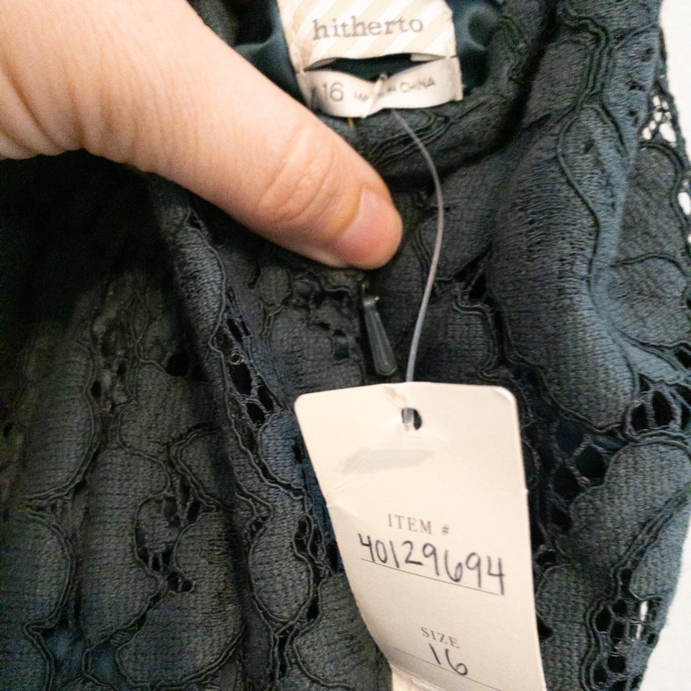 NWT Anthro BHLDN Hitherto Kinsley Lace Dress - Picture 5 of 10
